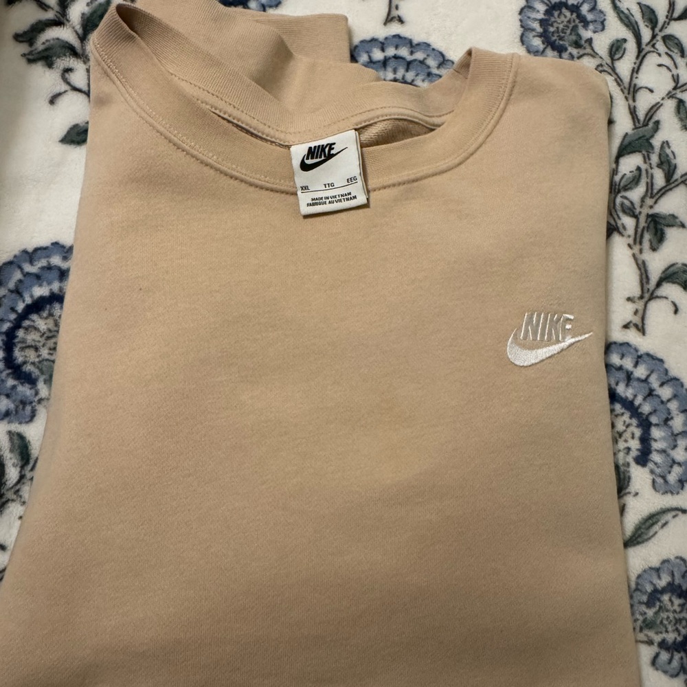 Nike Oatmeal Crewneck Sweatshirt